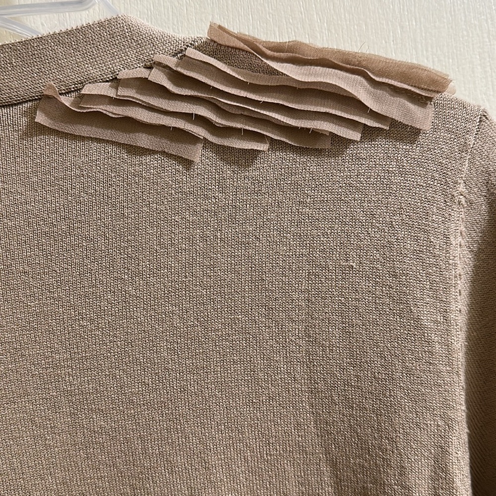 Beautiful ANTONIO MELANI Tan Sweater - Picture 8 of 11